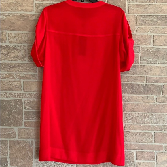 BCBGMaxAzria FRANK Red Dress - Picture 4 of 8